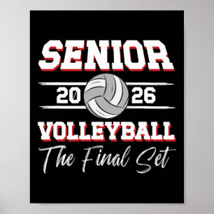 Volleyll Senior 2026 Eindset Senior Volleyll Pla Poster