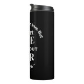 "Volmaakte liefde verdrijft angst" (1 Johannes 4:1 Thermosbeker (Geroteerd rechts)