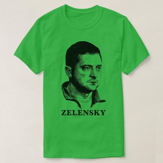 Volodymyr Zelensky T-shirt (Design voorkant)