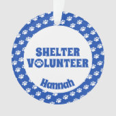 Volontaire bleu d'abri (devant)