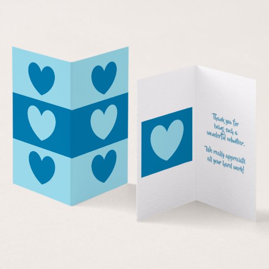 Volontaire Cartes de remerciement par dalDesignNZ (Inside and Outside)