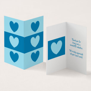 Volontaire Cartes de remerciement par dalDesignNZ