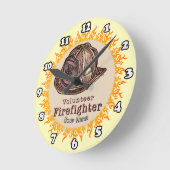 Volontaire Pompier horloge (Angle)