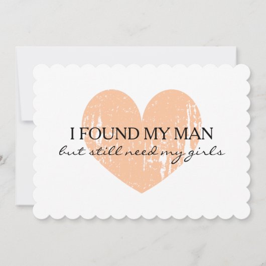 Volonté rustique vous soyez mes cartes de demande (Devant)