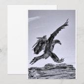 Vols à ma fête - Invitation (Devant / Derrière)