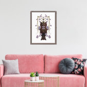 Vols Fox 12X16 Trait Étendu Giclée Impression (Insitu(Salon))