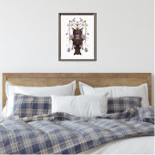 Vols Fox 12X16 Trait Étendu Giclée Impression (Insitu(Chambre))