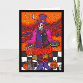 Volslagen woordvoerder voor Halloween Kaart