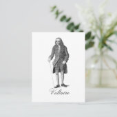 Voltaire Briefkaart (Staand voorkant)