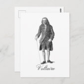 Voltaire Briefkaart (Voorkant / Achterkant)