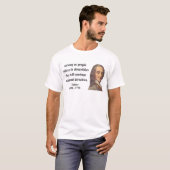 Voltaire Citaat 2b T-shirt (Voorkant volledig)
