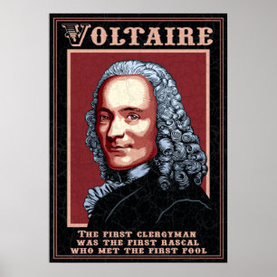 Voltaire - De eerste Poster