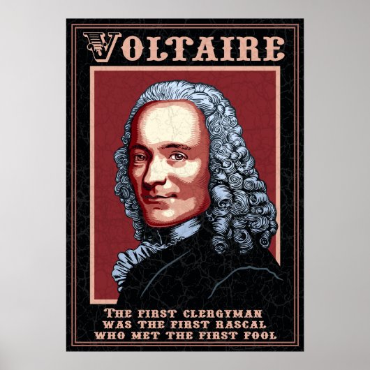 Voltaire - De eerste Poster (Voorkant)