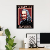 Voltaire - De eerste Poster (Thuiskantoor)