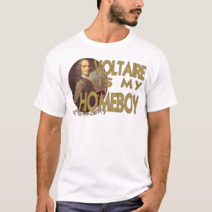 Voltaire is mijn huisjongen t-shirt