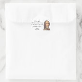 Voltaire Quote 1b Ronde Sticker (Tas)