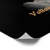 Voltaire Quote over wie je Poster controleert (Hoek)