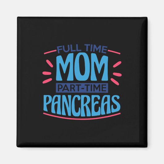 Voltijd Moeder Deeltijd Pancreas Magneet (Voorkant)