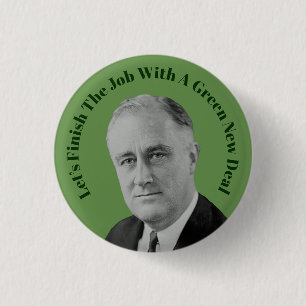 Voltooi de Groene Nieuwe Overeenkomst van de Baan Ronde Button 3,2 Cm