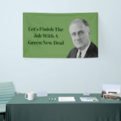 Voltooi de Groene Nieuwe Overeenkomst van de Baan Spandoek (Beurs)