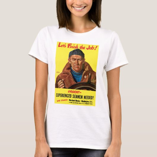 Voltooi de taak! t-shirt (Voorkant)