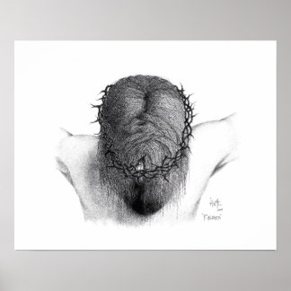 "Voltooid" - pointillisme Poster