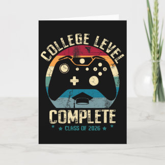 Voltooid universitair niveau Cl van 2026 Gamer Afs Kaart