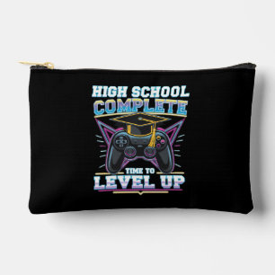 Voltooide middelbare school gamer gamen afstuderen etui