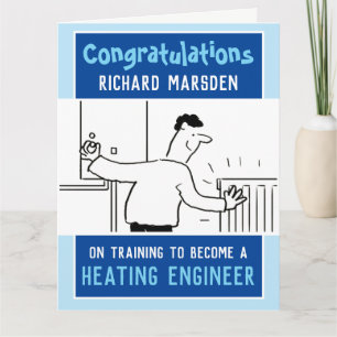 Voltooide Plumber & Heating Engineer-trainingskaar Kaart