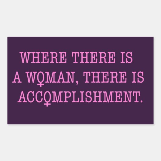 Voltooien Rechthoekige Sticker (Voorkant)