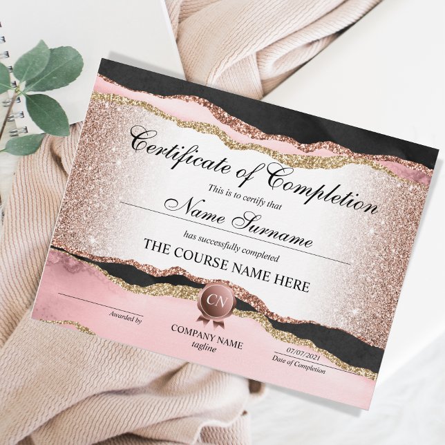 Voltooiingscertificaat voor de gunningscursus Volt (Creator heeft geüpload)