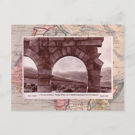 Volubilis, Romeinse stad Mprocco Briefkaart (Voorkant)