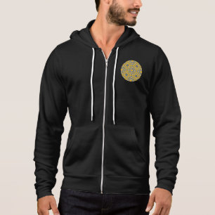 Volume elf's caleidoscoop art negentien hoodie