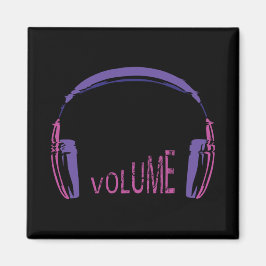 Volume hoofdtelefoon omhoog magneet