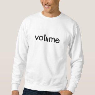Volume Sound Wording Volume-muziek Trui