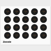 Volume VU Meter Audio Engineer Recording Studio Ronde Sticker (Vel)