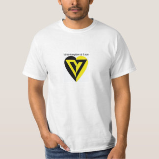Voluntaryisme is liefde - T-shirt