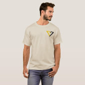 Voluntaryist V Shirt (Voorkant volledig)