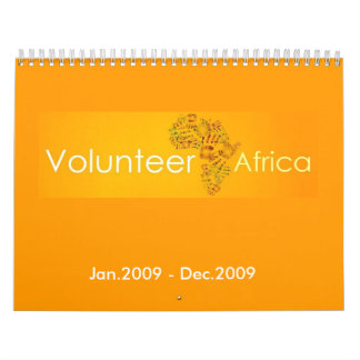 Volunteer Africa - Gepersonaliseerd Kalender