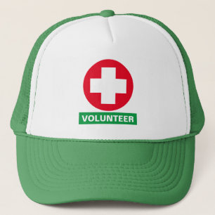 VOLUNTEER & Aid, medic, help, informatie Trucker Pet