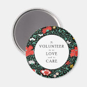 Volunteer Appreciation Cadeau Magneet (Voorkant / Achterkant)