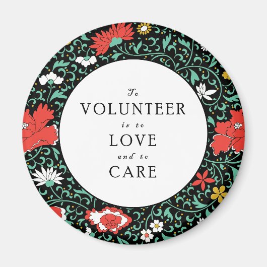 Volunteer Appreciation Cadeau Magneet (Voorkant)