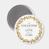 Volunteer Appreciation Cadeau Magneet (Voorkant / Achterkant)