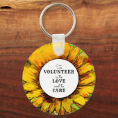 Volunteer Appreciation Cadeau Sleutelhanger (Voorkant)