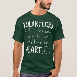 Volunteer Appreciation Cadeau T-shirt
