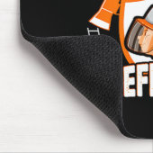 Volunteer Firefighter Fireman Gift Proud Firefight Muismat (Hoek)