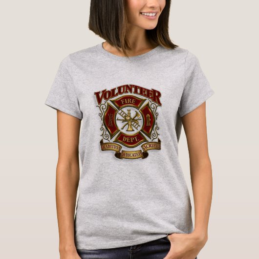 Volunteer FireFighter T-shirt (Voorkant)