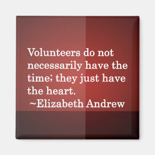 Volunteer Heart Magneet