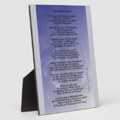 Volunteer Heroes Plaque Fotoplaat (Zijkant)