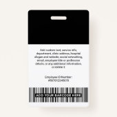 Volunteer Photo ID Badges with Clip or Lanyard (Dos)